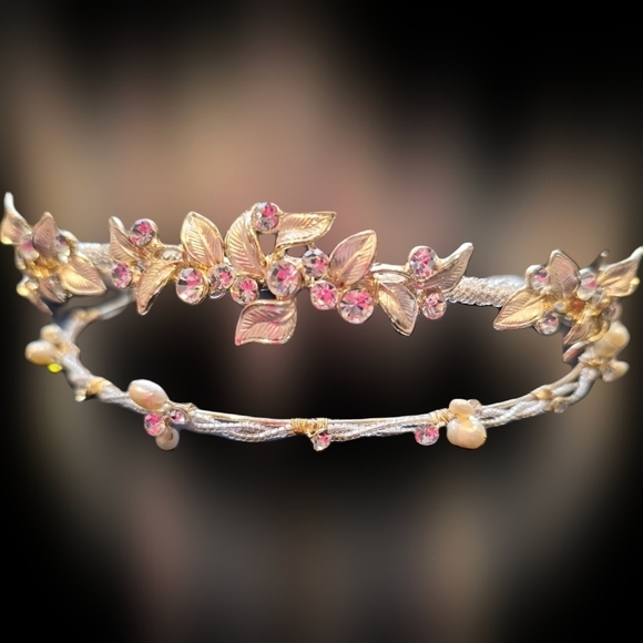 David\'s Bridal double headband main image 5